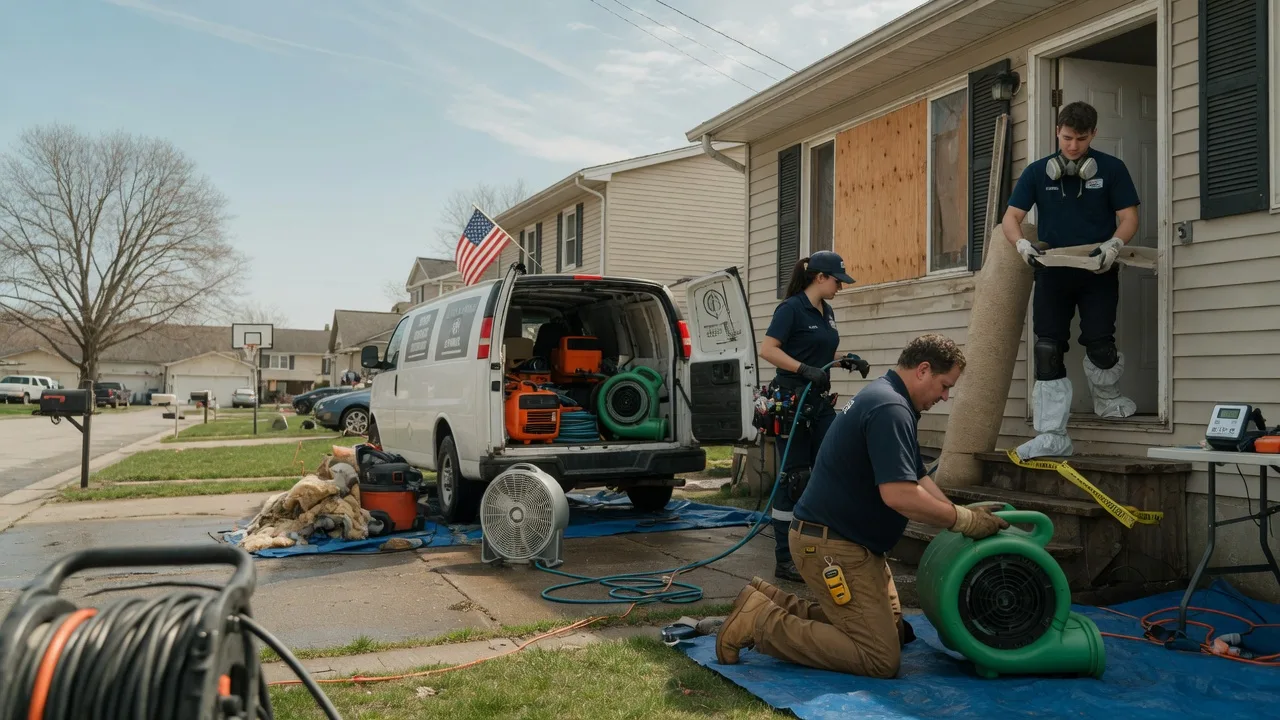 Water Damage Restoration in Linwood, MI near me